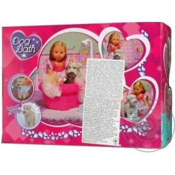 Simba Evie and a dog bath set Doll - buy, prices for METRO - photo 2