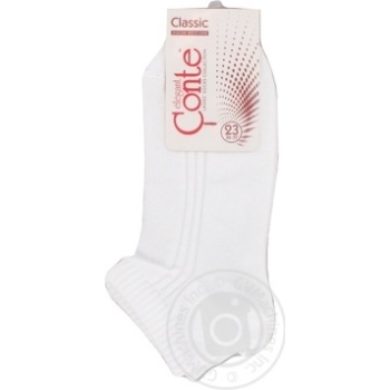 Conte Elegant Classic Shortened Women Socks s.23 - buy, prices for Vostorg - photo 3