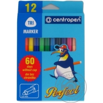 Markers Centropen 12pcs - buy, prices for MegaMarket - photo 3