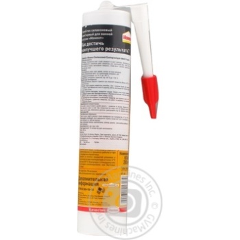 Moment Sanitary Silicone Transparent Glue-Sealant 280ml - buy, prices for Auchan - photo 6