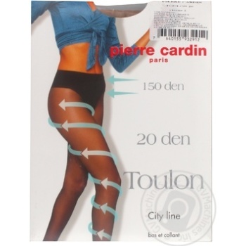 Колготи жіночі Pierre Cardin Toulon 20 Visone 2 купить, цены на МегаМаркет - фото 1
