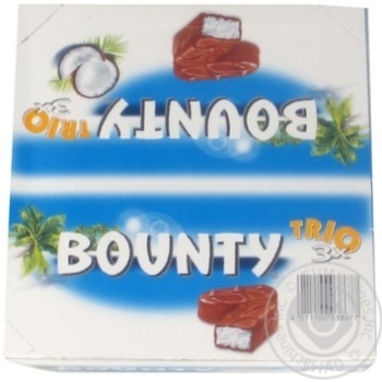 Батончик Bounty Trio 85г - купити, ціни на Чудо Маркет - фото 3