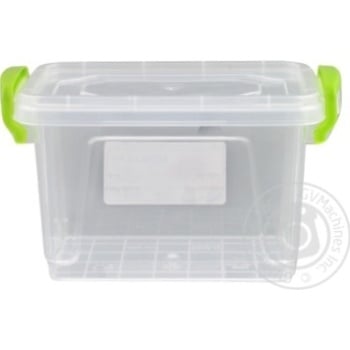 Al-Plastic Minibox Food Container with Lid №02 0.45l - buy, prices for METRO - photo 3