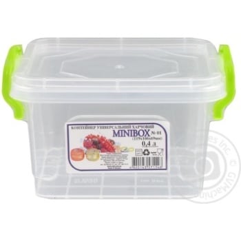 Minibox №1 Food container 0.4l - buy, prices for COSMOS - photo 3