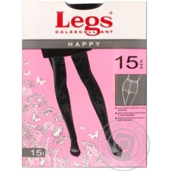 Колготки Legs Happy женские неро 15ден №4 - купить, цены на ULTRAMARKET - фото 1