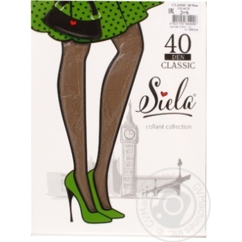 Колготи Siela жіночі Classic 40 Glase-2 купить, цены на МегаМаркет - фото 1