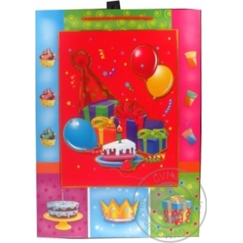 Gift Package 33х45cm - buy, prices for MegaMarket - photo 1