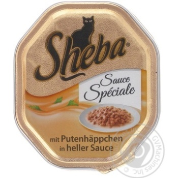 Вологий корм для котів Sheba Classics in Sause 85 г (шматочки індички в соусі) - купить, цены на MasterZoo - фото 2