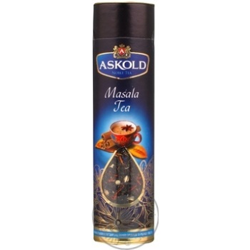 Чай черный Askold Masala байховый листовой 70г купить, цены на МегаМаркет - фото 1