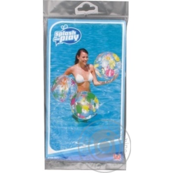 Bestway Designer Inflatable Beach Ball 61cm - buy, prices for EKO Market - photo 1