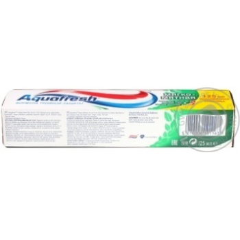 Зубна паста Aquafresh М’яко-м’ятна Формула потрійного захисту 125мл купити, ціни на МегаМаркет - фото 3