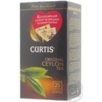 Чай чорний Curtis Original Ceylon байховий в пакетиках 25х2г