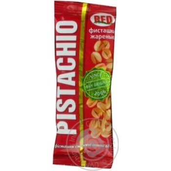 Snack pistachio Red pistachio salt 60g Ukraine - buy, prices for NOVUS - photo 2