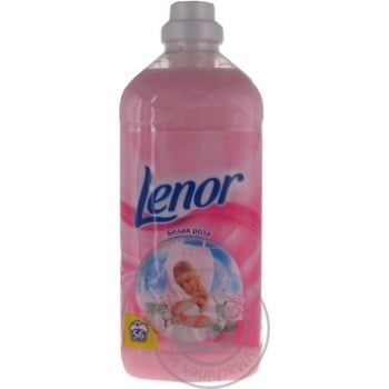 Кондиціонер для білизни Lenor Хлопок Бiла троянда 2л