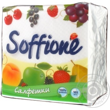 Napkins Soffione white paper - buy, prices for MegaMarket - photo 3