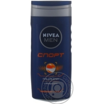 Гель Nivea Men Спорт для душу для чоловіків 250мл купити, ціни на МегаМаркет - фото 3