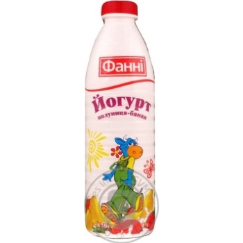 Fanni Yogurt With Strawberry & Banana Flavor - buy, prices for MegaMarket - photo 2