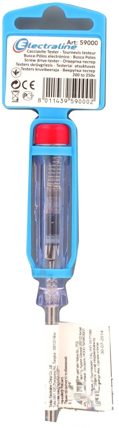 

Отвертка Electraline Тестерная
