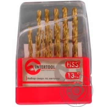 Drills Intertool repair 13pcs - buy, prices for MegaMarket - photo 1