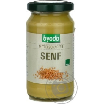 Mustard Byodo 200ml - buy, prices for MegaMarket - photo 1