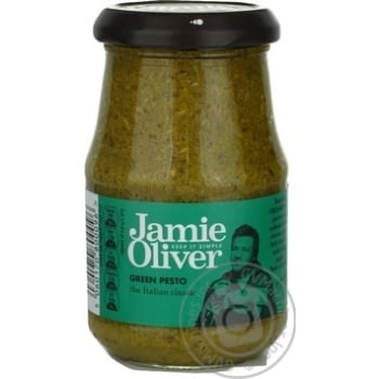 Jamie Oliver Sauce Pesto with Basil 190ml - buy, prices for MegaMarket - photo 1