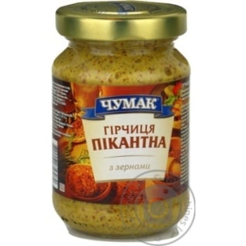 Chumak Spicy Mustard 175g - buy, prices for Supermarket "Kharkiv" - photo 2