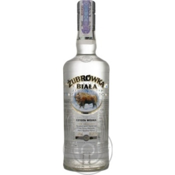 Горілка Zubrowka Biala 40% 0,5л купити, ціни на МегаМаркет - фото 1