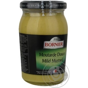 mustard mustard bornier delicate 210g glass jar France - buy, prices for - photo 6