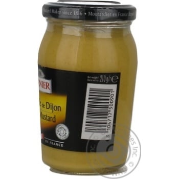 mustard mustard bornier dijon 210g glass jar France - buy, prices for - photo 6