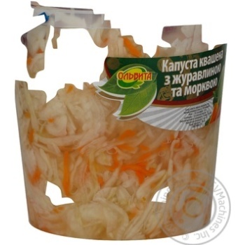 salad cabbage olvita cabbage cranberry 900g Ukraine - buy, prices for - photo 2