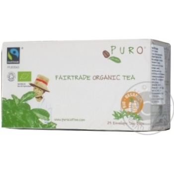 Чай чорн Organic Puro 25-2г - купить, цены на - фото 8