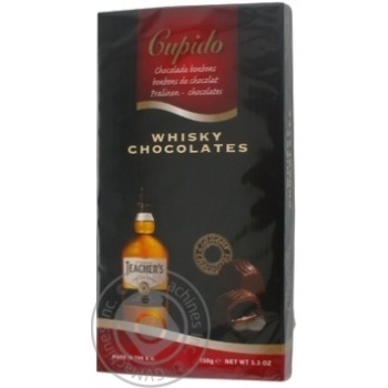 Цукерки Cupido Whisky Chocolates Гамлет 150г