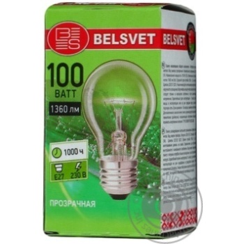 bulb belsvet e27 100w Belarus - buy, prices for - photo 11