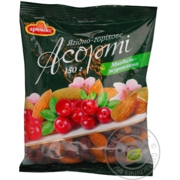 Ассорти Аромикс миндаль-клюква 150г купить, цены на МегаМаркет - фото 2
