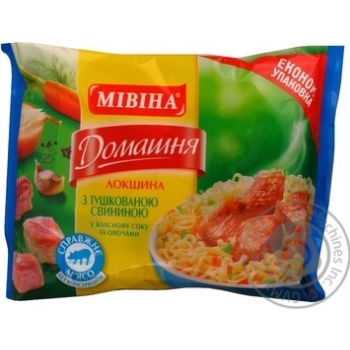 Pasta noodles Domashnia mivina 110g Ukraine - buy, prices for MegaMarket - photo 1