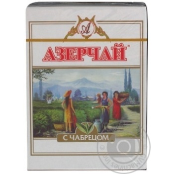 Черный чай Азерчай с чабрецом 100г купить, цены на МегаМаркет - фото 2