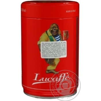 Natural medium roasted coffee beans Lucaffe Classic 250g Italy - buy, prices for - photo 2