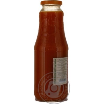 Sterilized juice with pulp Vladam carrots and apples glass bottle 1000ml Ukraine - buy, prices for - photo 11