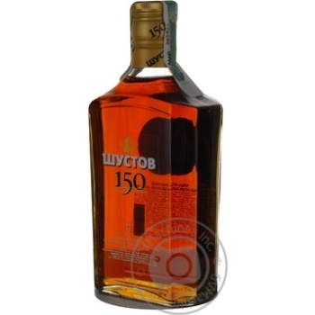 Cognac Shustov 40% 4years 500ml glass bottle Ukraine - buy, prices for NOVUS - photo 7