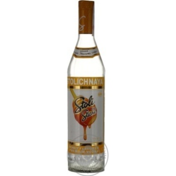 vodka stolichnaya honey 37.5% 700ml glass bottle Latvia - buy, prices for - photo 2