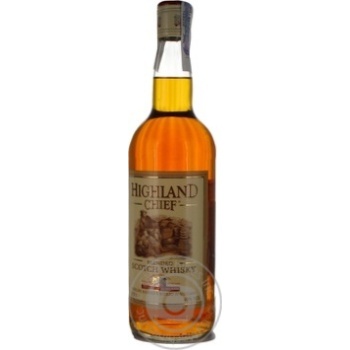 Віскі Highland Chief Blended 3yo 40% 1л х12 купити, ціни на МегаМаркет - фото 3