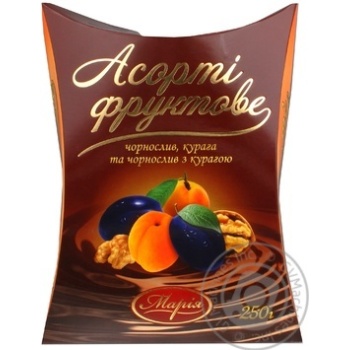 Цукерки Марія асорті фруктове в кондитерській глазурі 250г купити, ціни на МегаМаркет - фото 3
