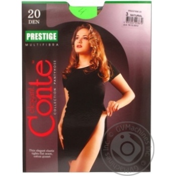 Колготи жiночi Conte Prestige 20ден р.3 Natural - купити, ціни на Таврія В - фото 2