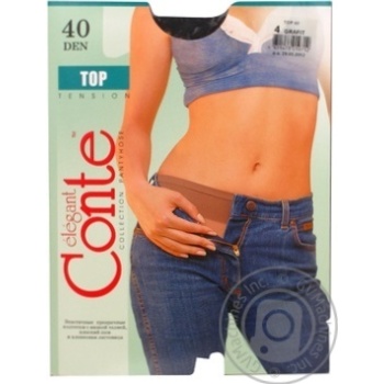 Колготки женские Conte Top 40ден р.4 Grafit - купить, цены на - фото 9