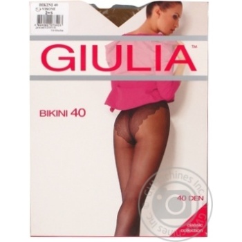 Tights Giulia Maya vizone polyamide for women 40den - buy, prices for MegaMarket - photo 1