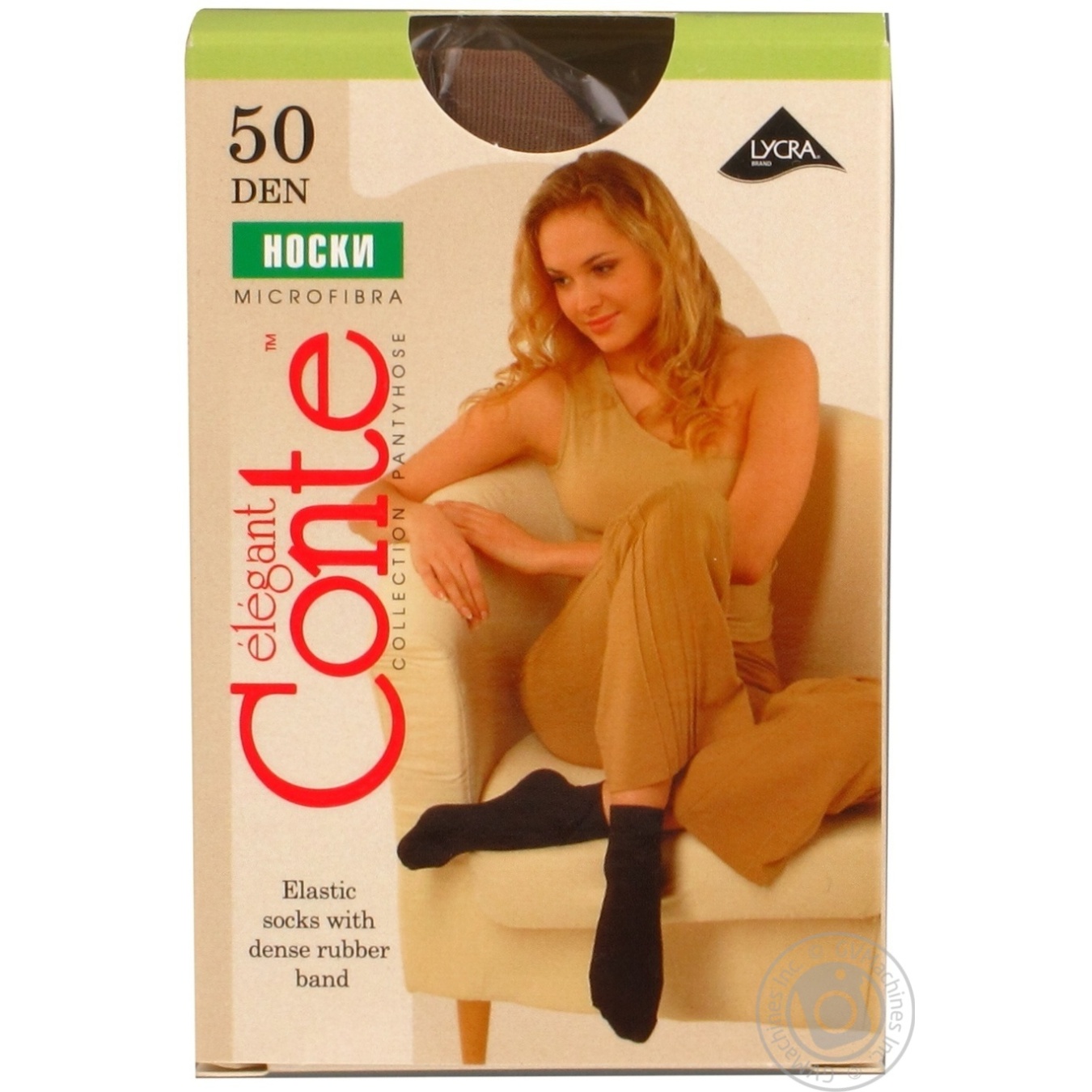

Носки Conte Elegant из микрофибры 50ден 23-25р