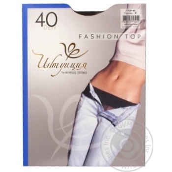 Колготи Інтуїція Fashion Top фіалка 40den купити, ціни на МегаМаркет - фото 2