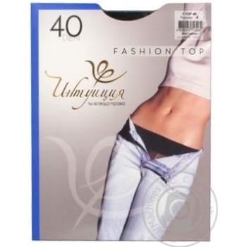 Колготи Інтуїція Fashion Top фіалка 40den купить, цены на МегаМаркет - фото 3