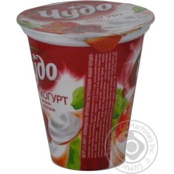 Yogurt Chudo cherry-wild cherry 2.5% 300g - buy, prices for MegaMarket - photo 2