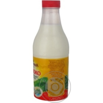 Whole milk Galychyna Carpathian 3.6% 900g plastic bottle Ukraine - buy, prices for NOVUS - photo 3